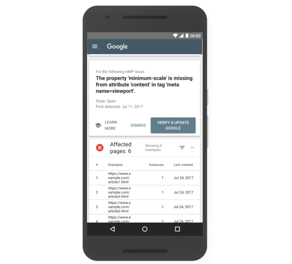 statistiche di scansione search console Google