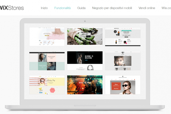 creare sito e-commerce - Wix
