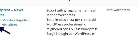convertire le categorie in tassonomie personalizzate