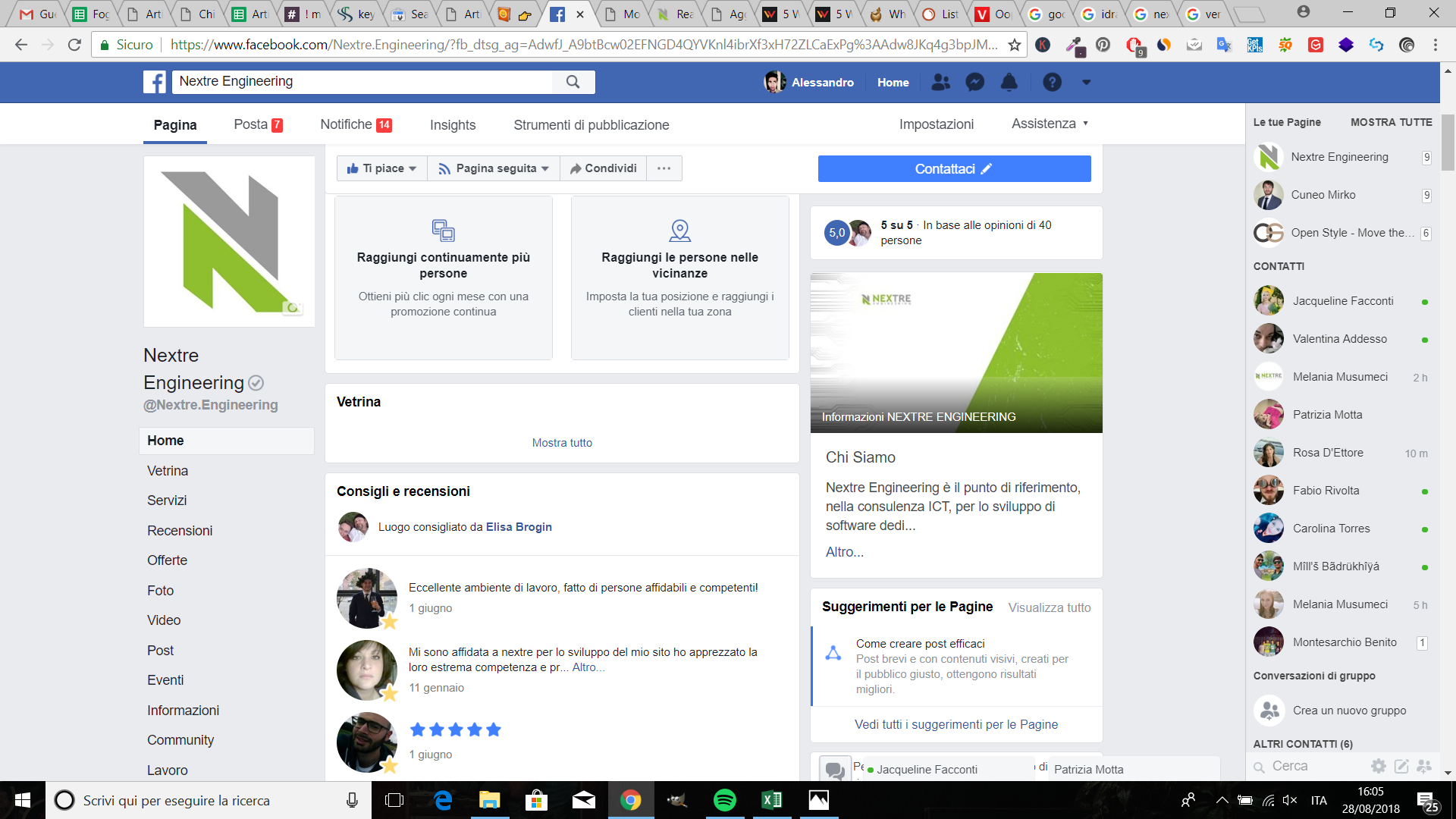 Google Local SEO - Nextre Pagina Facebook