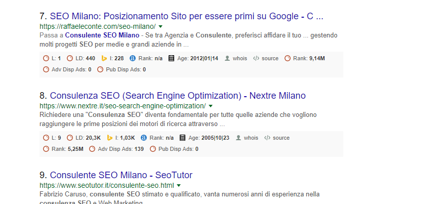 Google Local SEO Milano