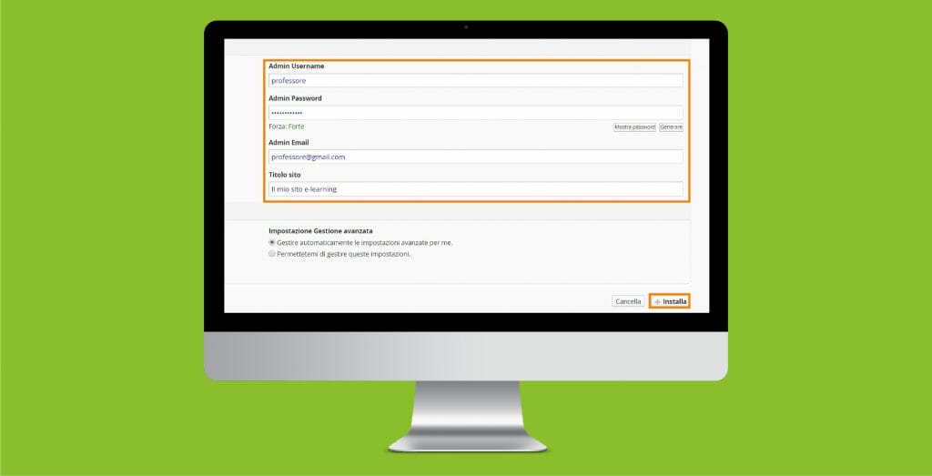 installazione di Moodle