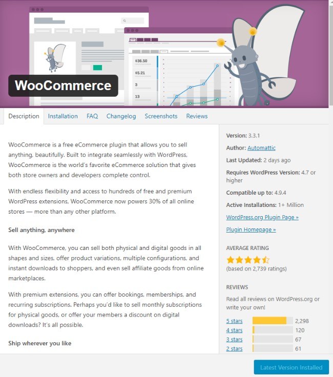 Woocommerce usi