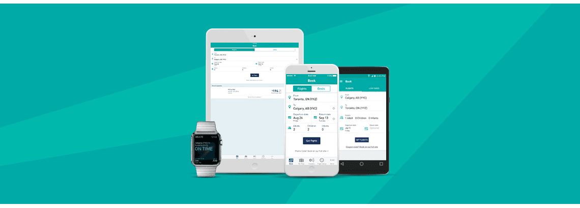 App mobile suddivise in più formati