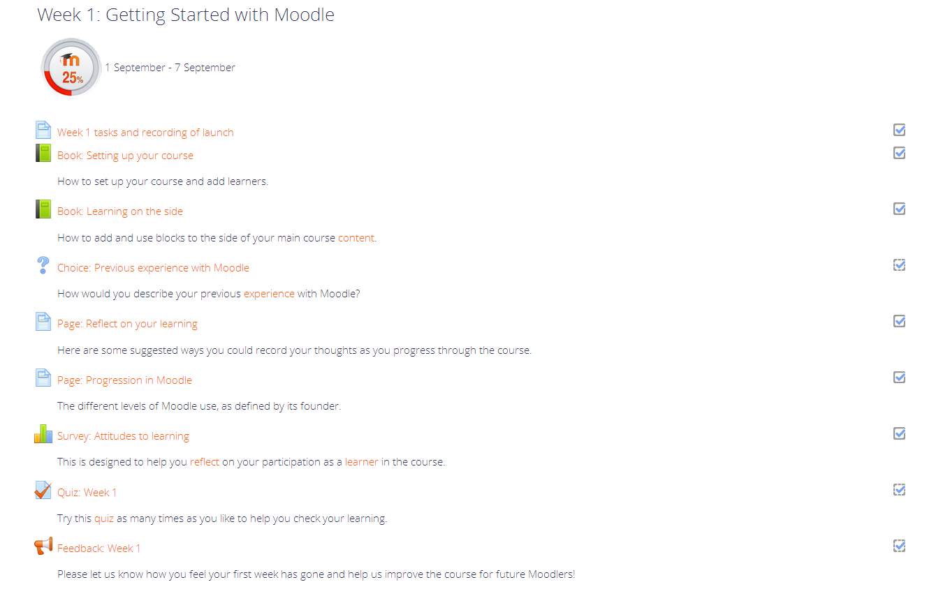 guida Moodle aggiornata in Italiano