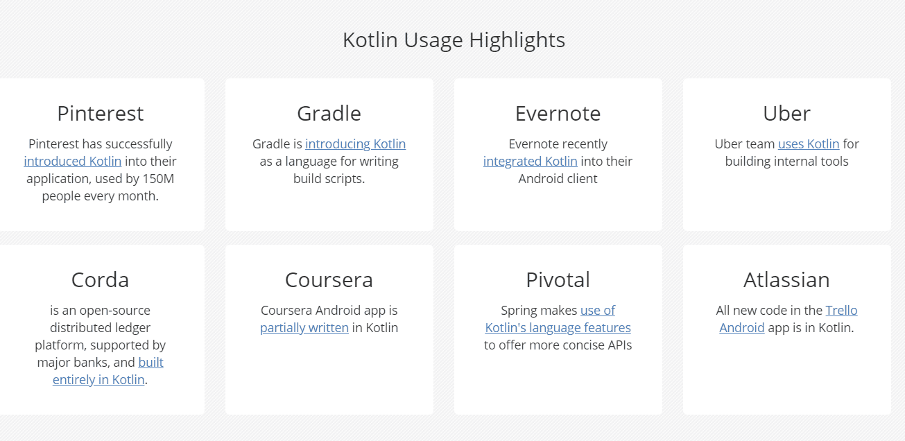 creare app Kotlin- aziende