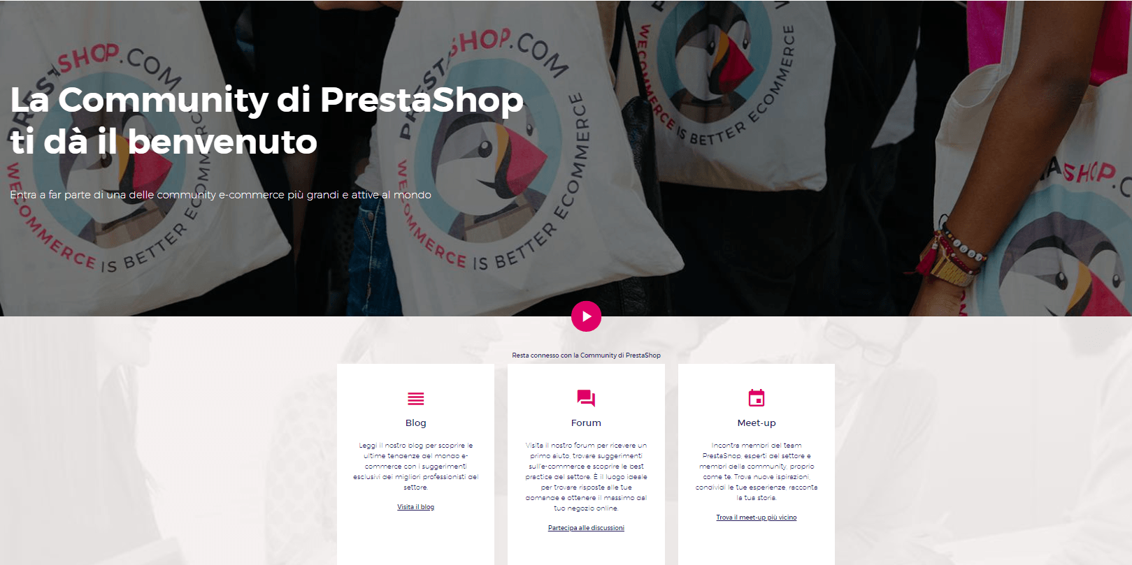 Community prestashop- preventivo 