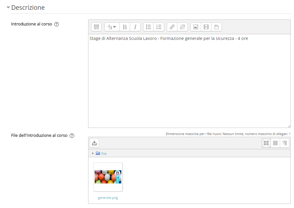 assistenza moodle