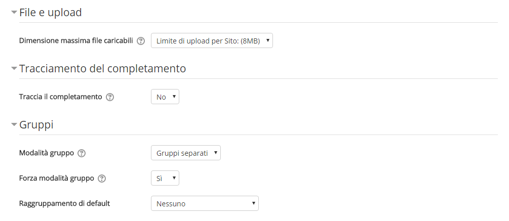 assistenza moodle