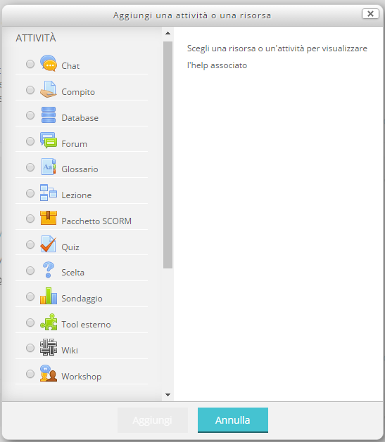 Assistenza Moodle