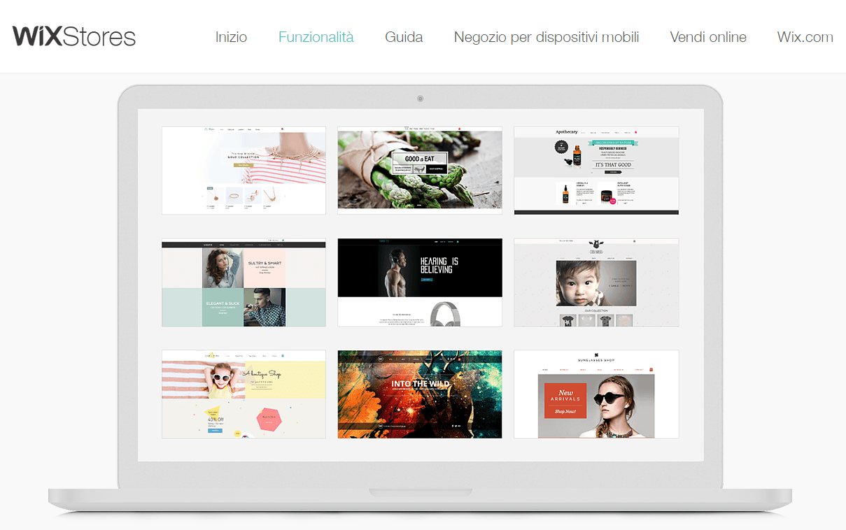 wix e-commerce