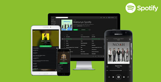progressive web app di Spotify