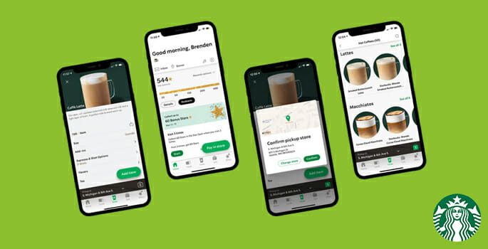progressive web app di Starbucks